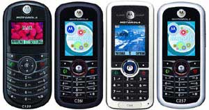   Motorola C139, C261, C168  C257 ( )