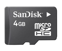SanDisk - 4  microSDHC