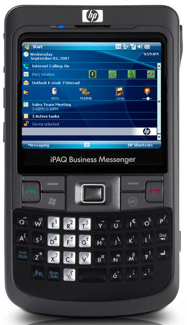 HP iPAQ 910 Business Messenger