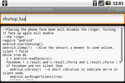  Android Scripting Environment