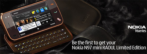 Nokia N97 Mini RAOUL Limited Edition