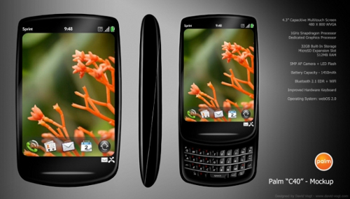 HP-Palm C40
