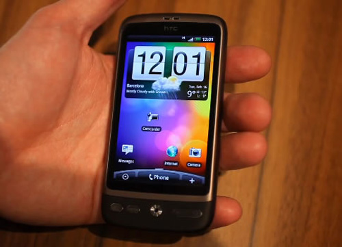 HTC Desire - Android 2.3