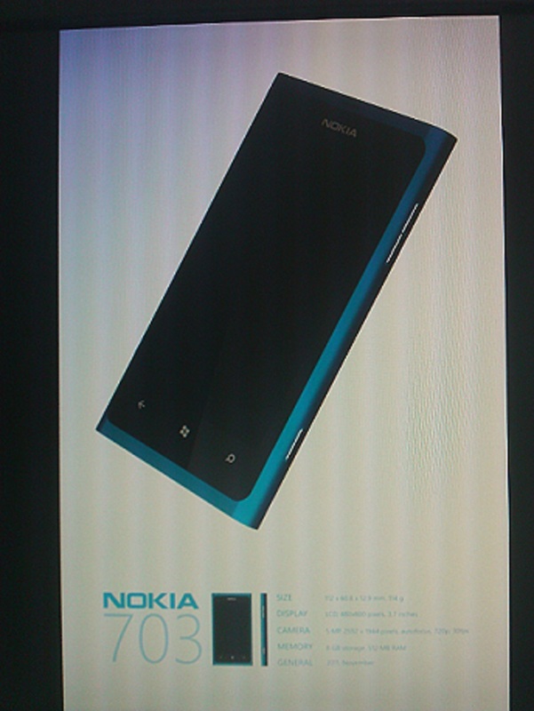 Nokia 703   Windows Phone 7