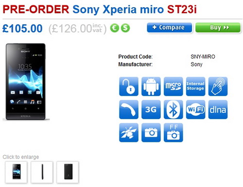 Sony Xperia Miro
