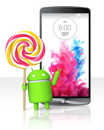 LG G3  Android 5.0 Lollipop