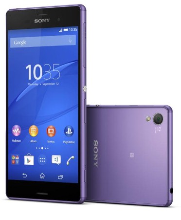 Sony Xperia Z3 Soft Purple